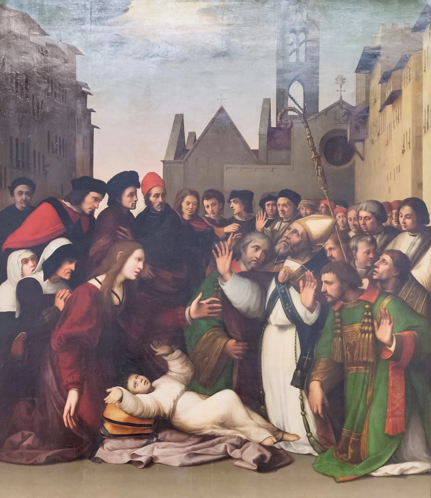 San Zanobi resuscita un fanciullo - Galleria dell'Accademia, Firenze 1